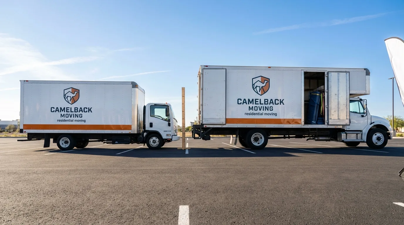 Moving truck size capacity guide in Jeffersonville